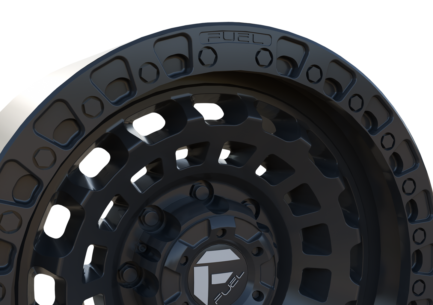 FUEL OFF-ROAD ZEPHYR WHEEL 3D PRINT MODEL