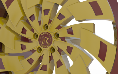 STL FILE RUCCI FORGED fam WHEEL 3D MODEL - ARTISTIT