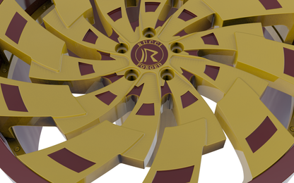STL FILE RUCCI FORGED fam WHEEL 3D MODEL - ARTISTIT