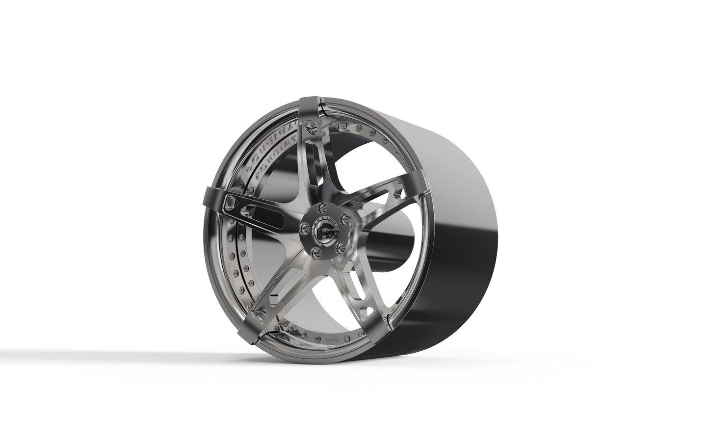 STL FILE forgiato Affilato-ECL concave wheel 3d model - ARTISTIT