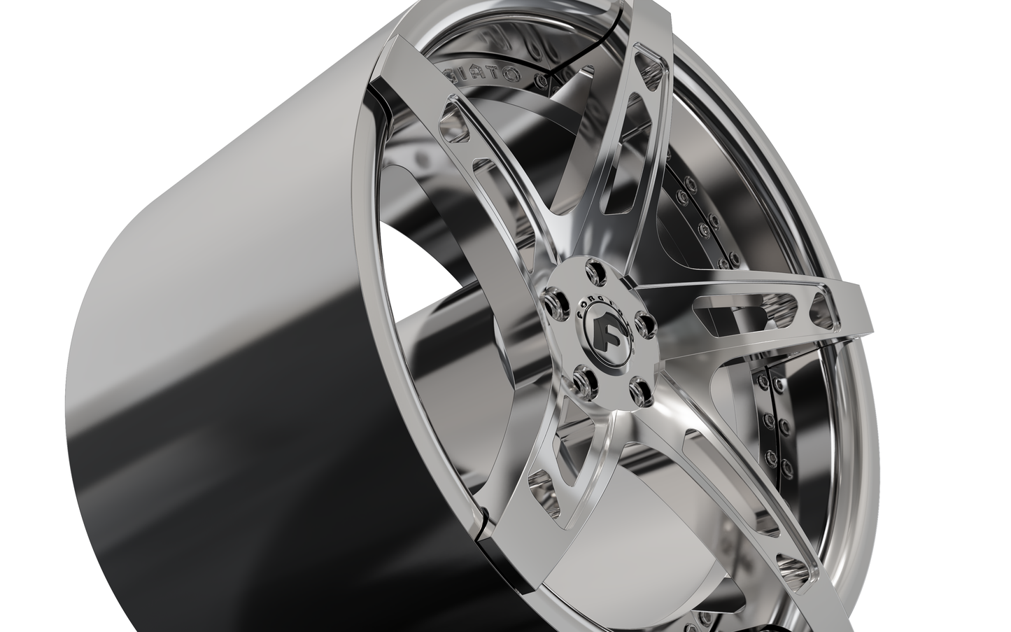 forgiato Affilato-ECL concave wheel 3d model