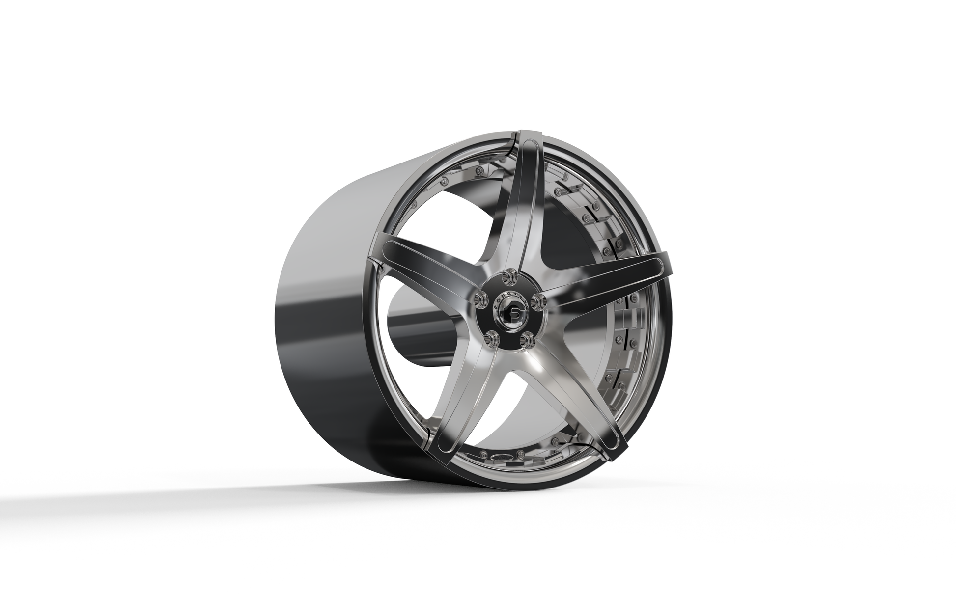 STL FILE forgiato Aggio-ECL concave wheel 3d model - ARTISTIT