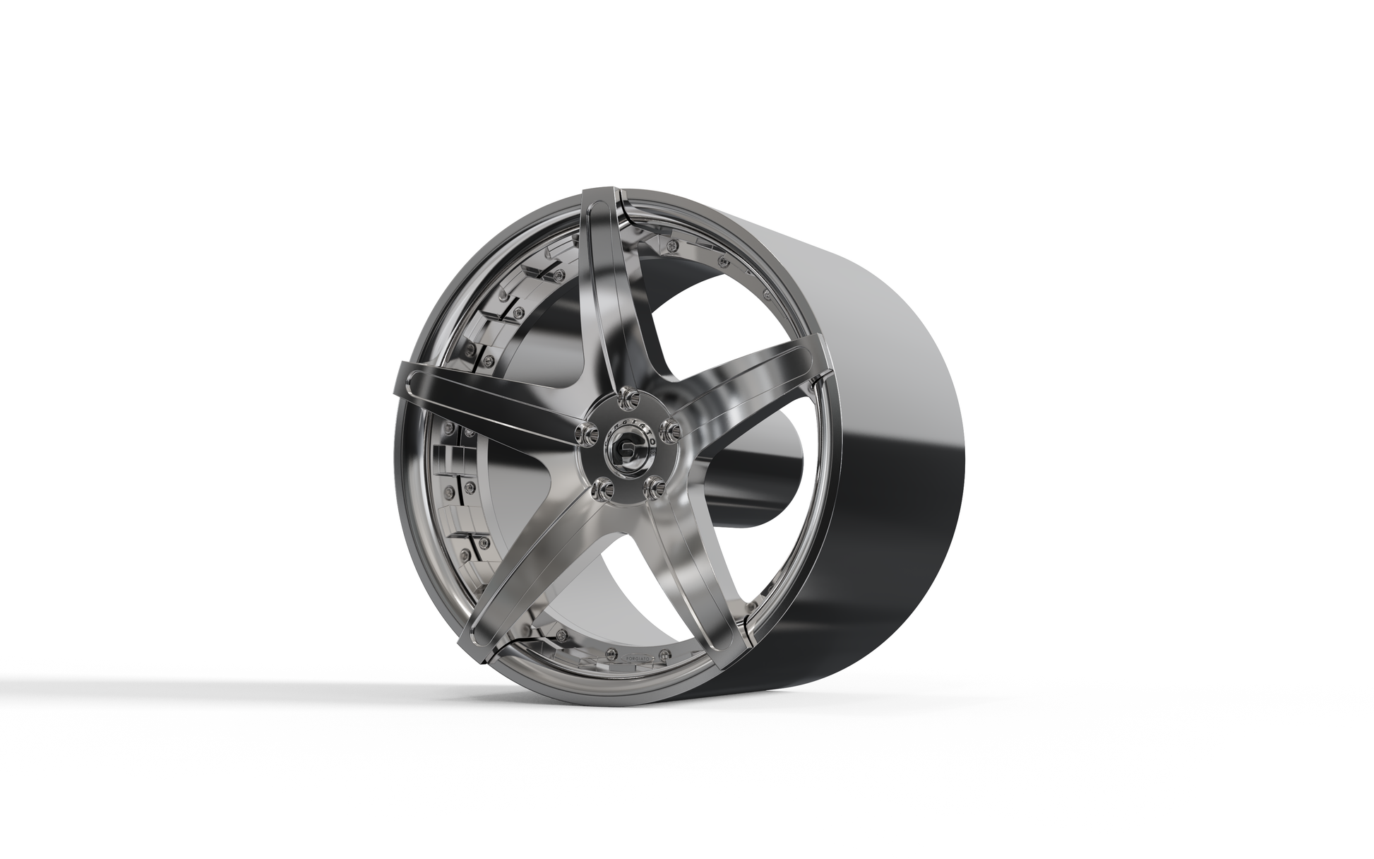 STL FILE forgiato Aggio-ECL concave wheel 3d model - ARTISTIT