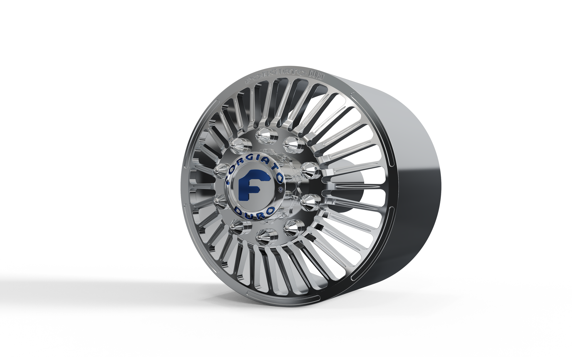 STL FILE FRONT forgiato Cablata-D DURO DUALLY WHEEL - ARTISTIT