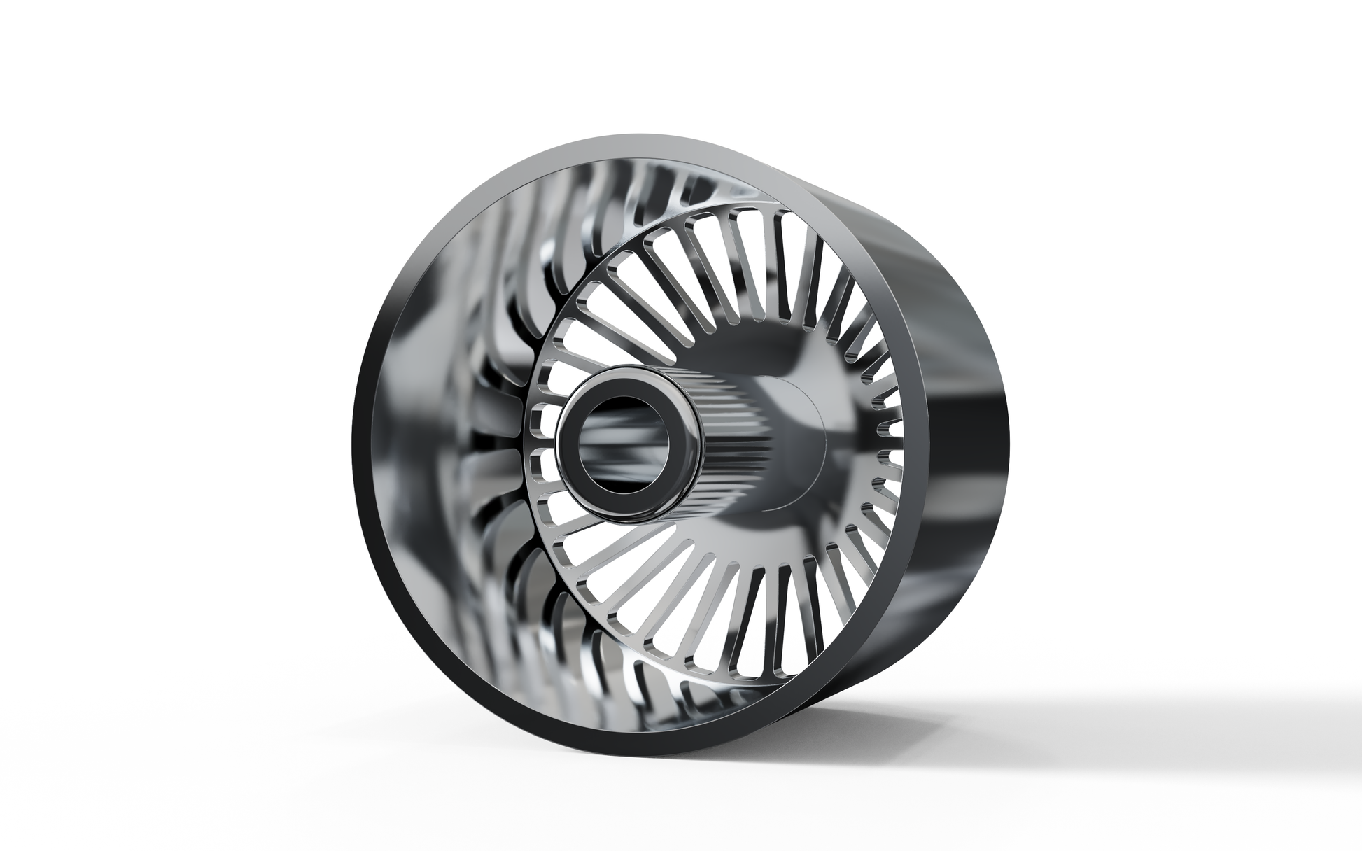 STL FILE FRONT forgiato Cablata-D DURO DUALLY WHEEL 3D MODEL - ARTISTIT