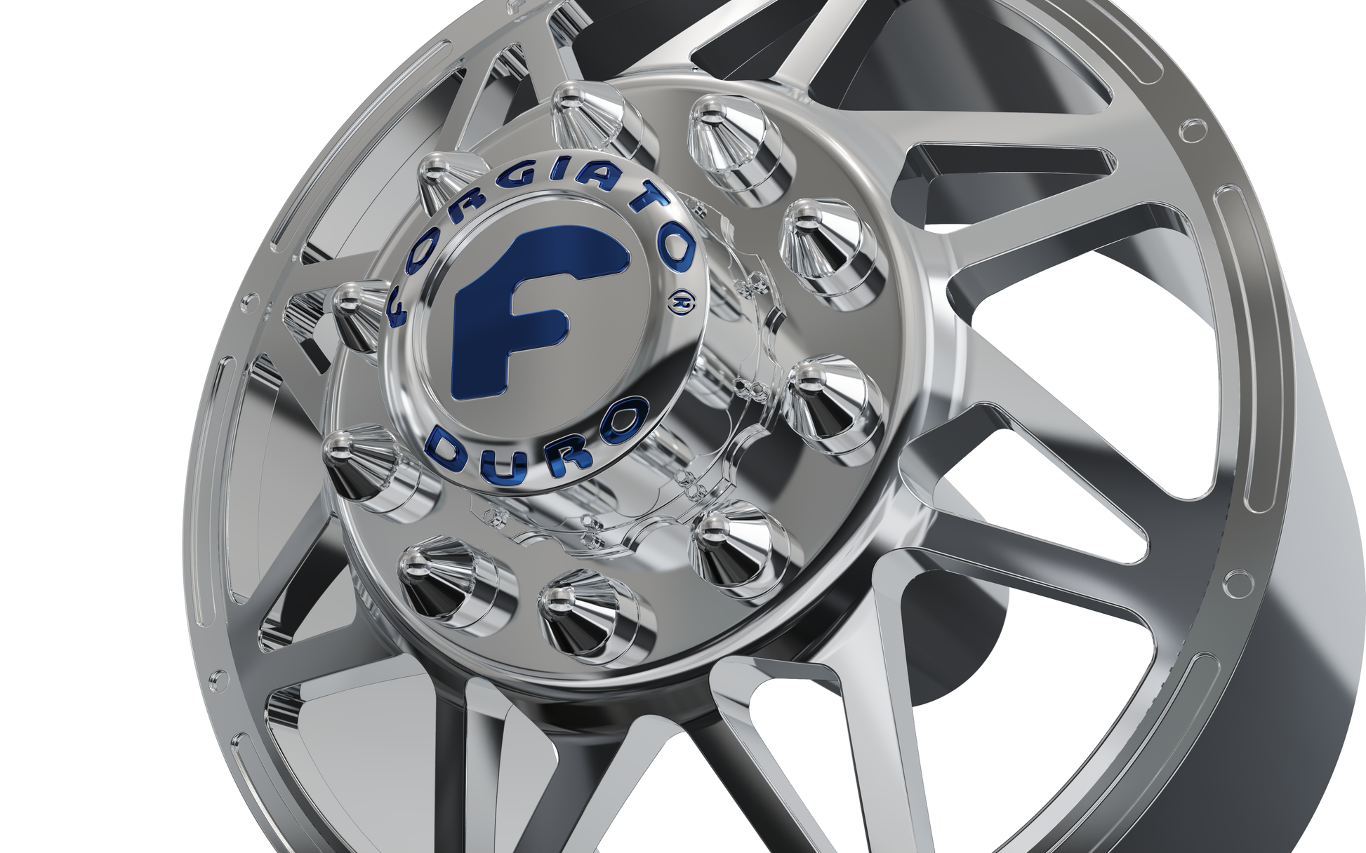 STL FILE FRONT forgiato Finestro-D DURO DUALLY WHEEL - ARTISTIT