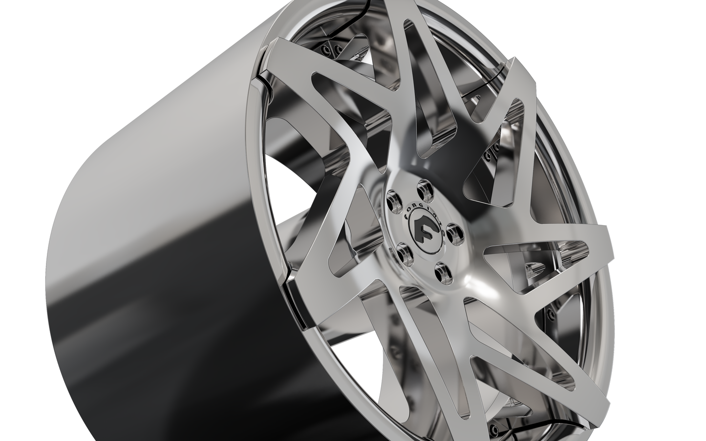 forgiato Finestro-ECL concave wheel 3d model