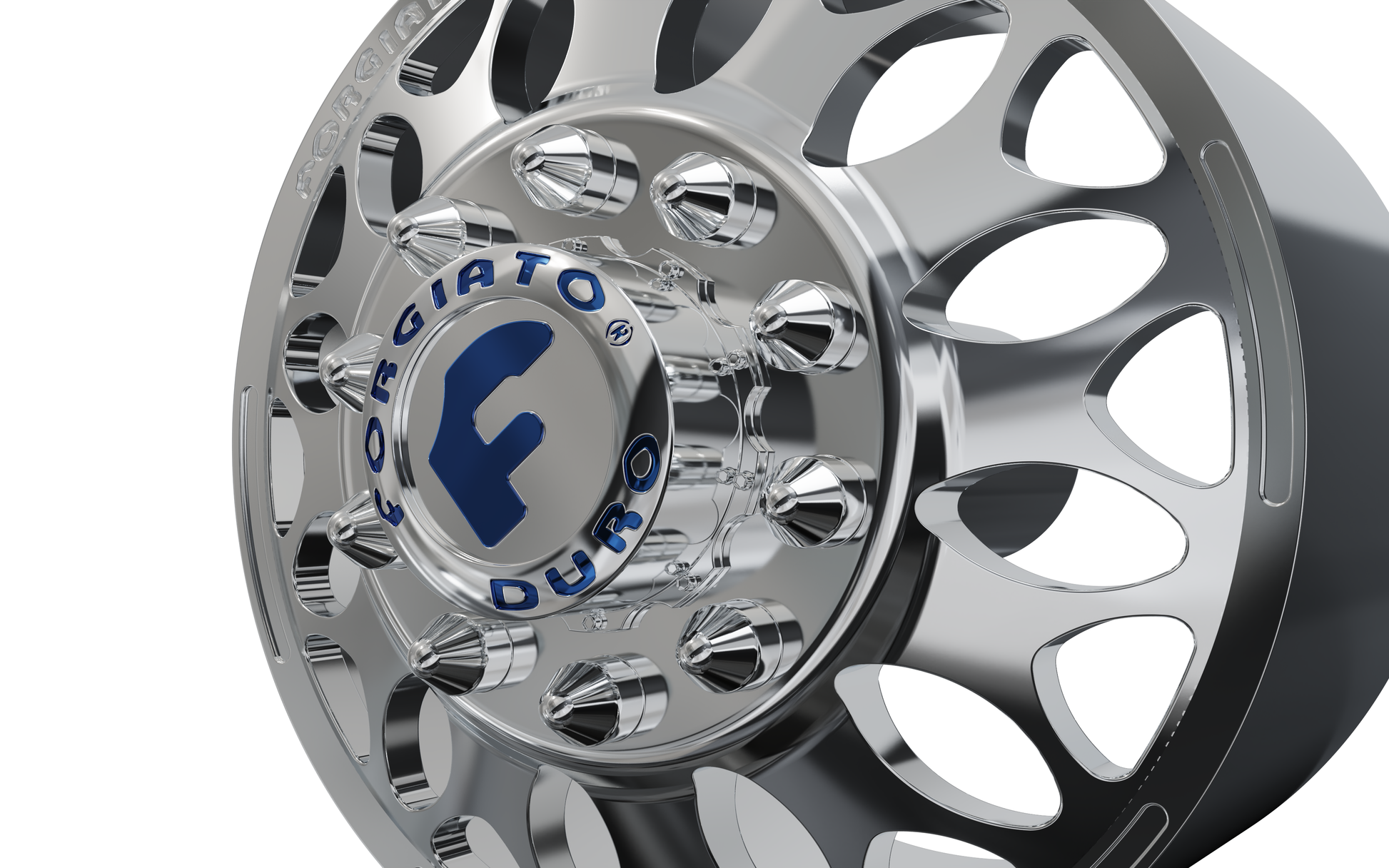 STL FILE FRONT forgiato Grano- DURO DUALLY WHEEL - ARTISTIT