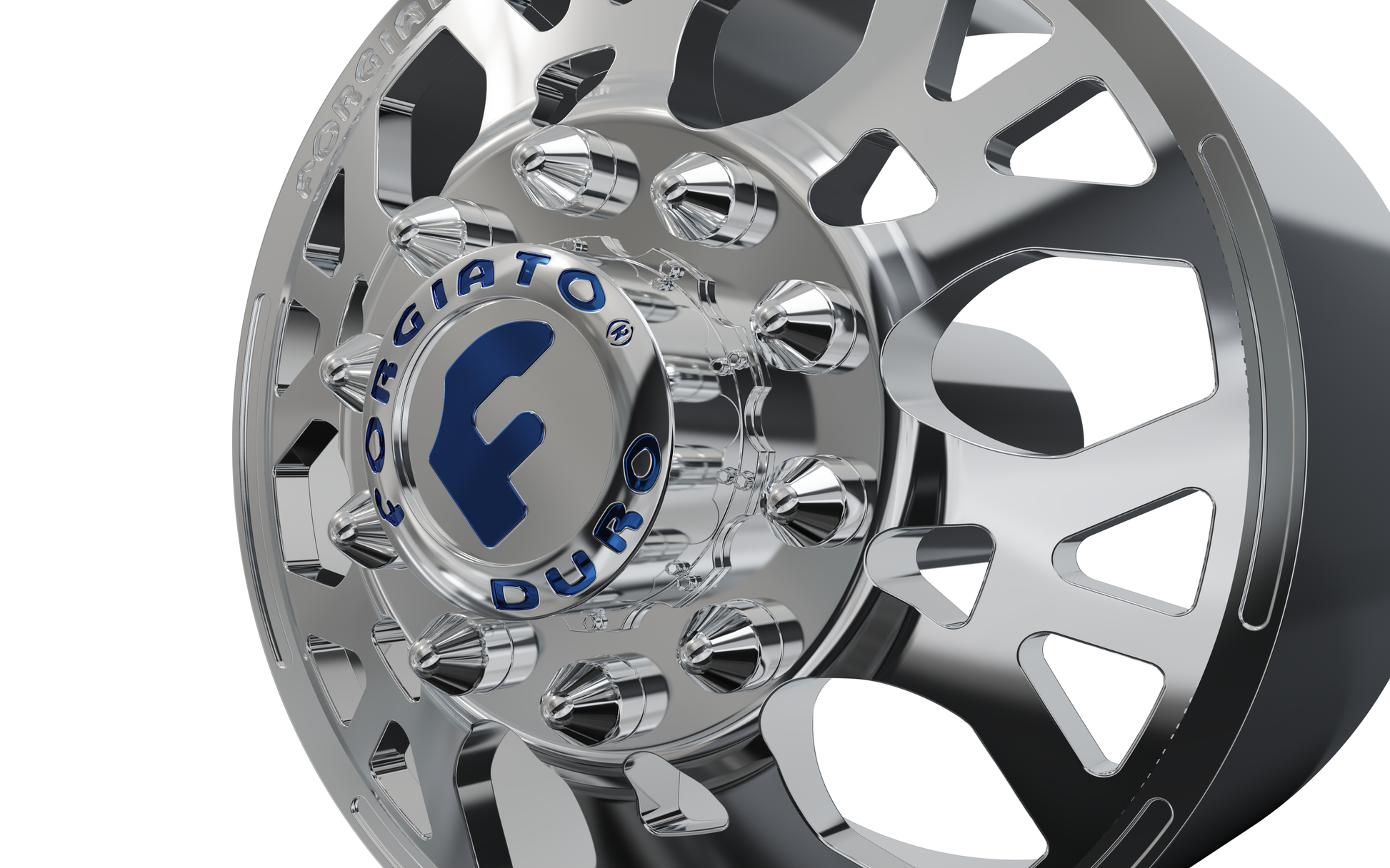 STL FILE FRONT forgiato Maglia-D DURO DUALLY WHEEL - ARTISTIT