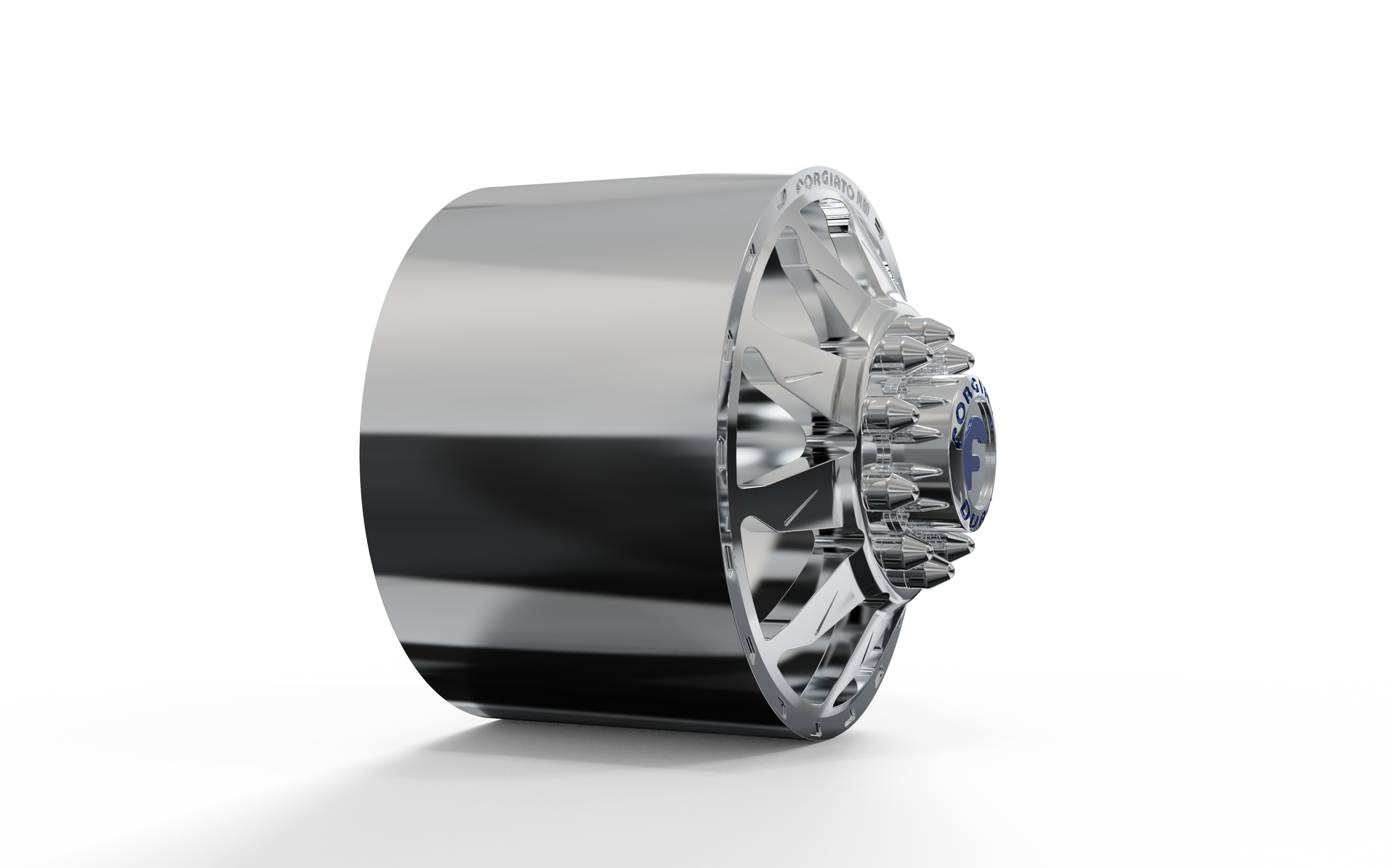 STL FILE FRONT forgiato Montagna DURO DUALLY WHEEL - ARTISTIT