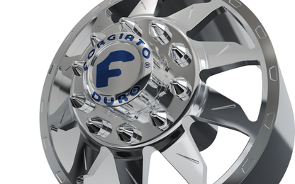 STL FILE FRONT forgiato Montagna DURO DUALLY WHEEL - ARTISTIT