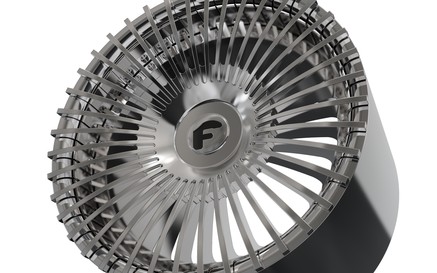 forgiato Trimestre-ECL concave wheel 3d model