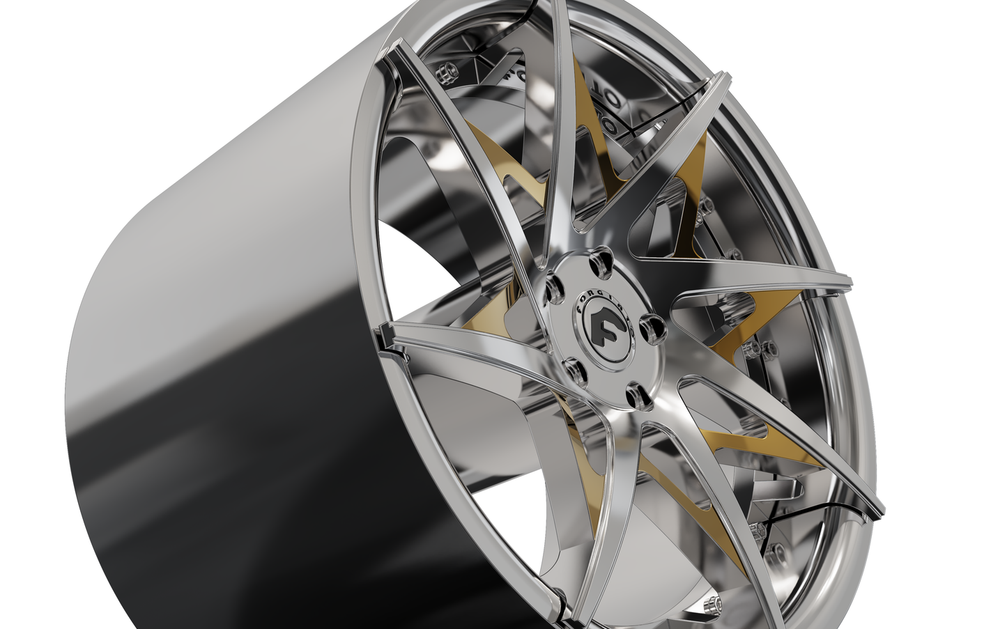 forgiato Turni-ECL concave wheel 3d model