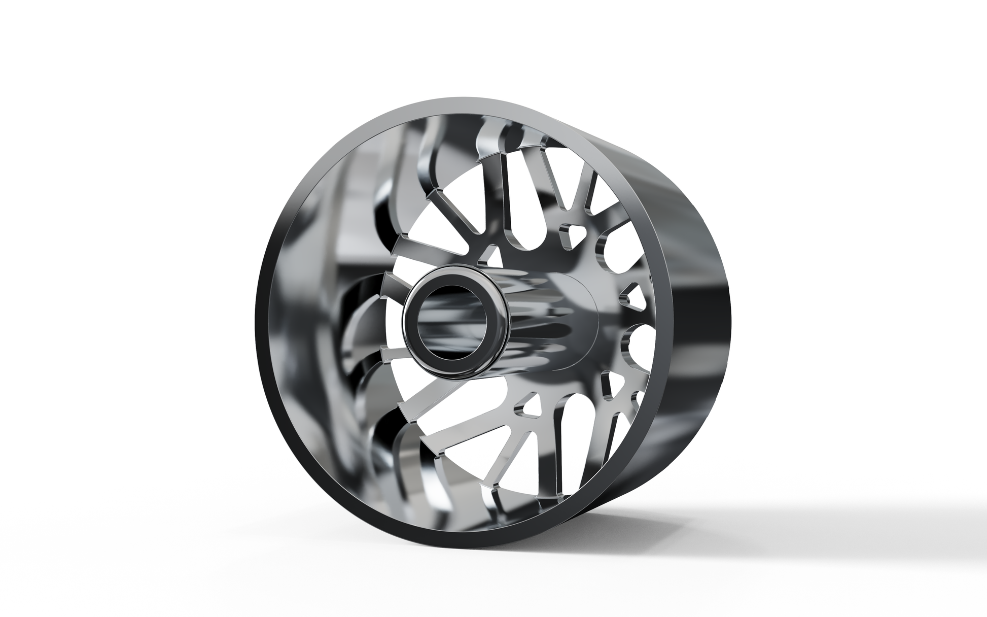 STL FILE FRONT forgiato Twisted Maglia-D DURO DUALLY WHEEL - ARTISTIT