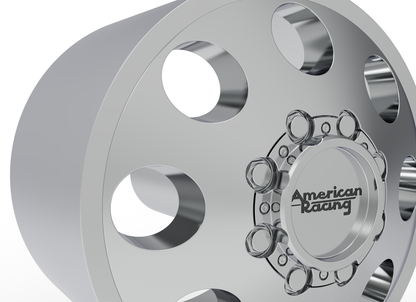 STL FILE AMERICAN RACING front baja dually WHEEL 3D MODEL - ARTISTIT