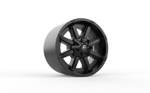 FUEL OFF-ROAD front coupler WHEEL 3D PRINT MODEL