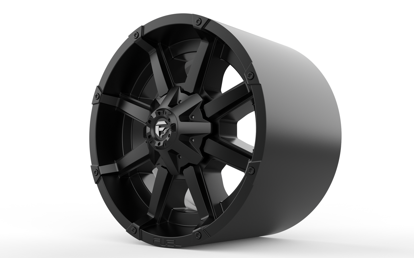 STL FILE FUEL OFF-ROAD front coupler WHEEL 3D PRINT MODEL - ARTISTIT