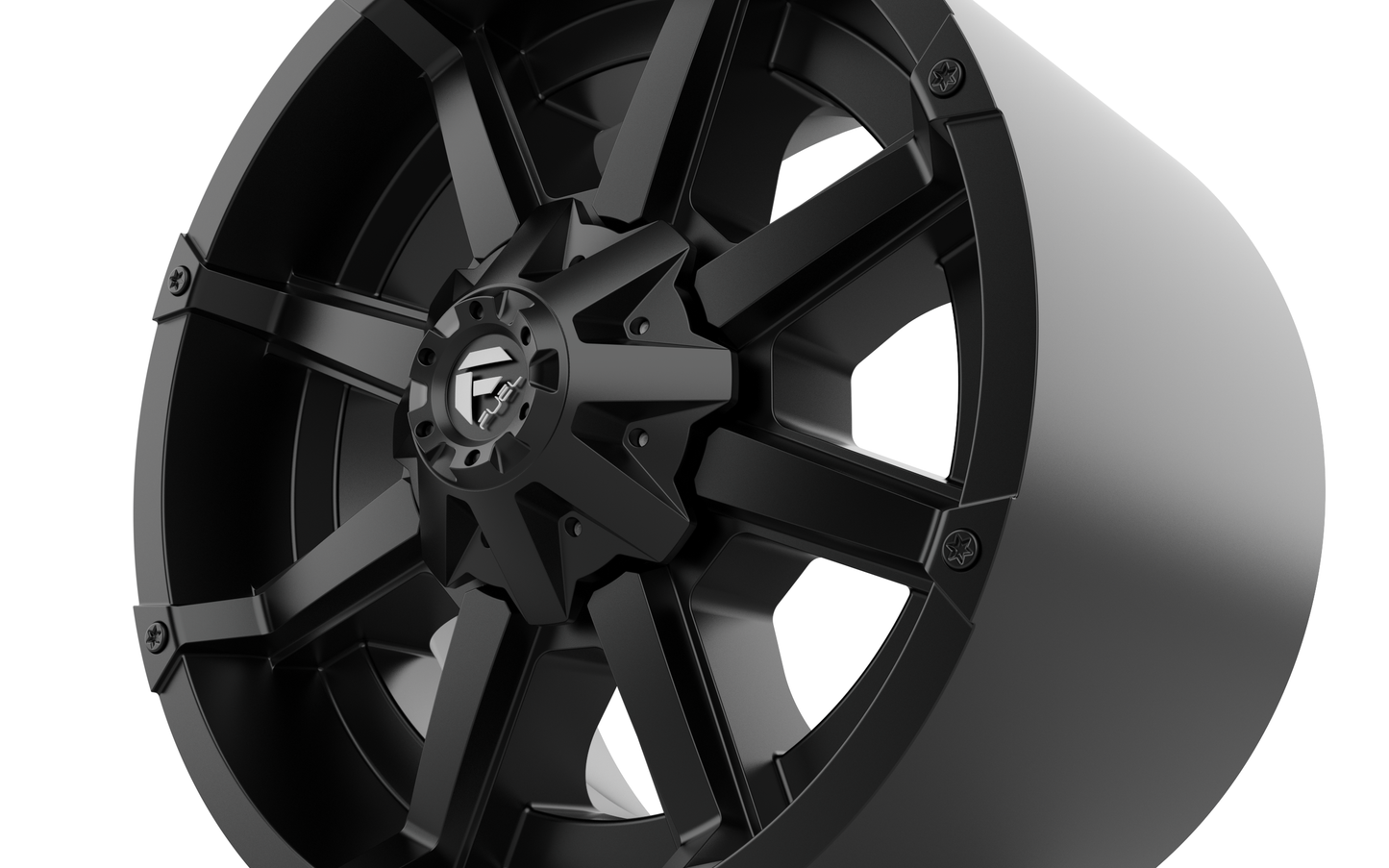STL FILE FUEL OFF-ROAD front coupler WHEEL 3D PRINT MODEL - ARTISTIT