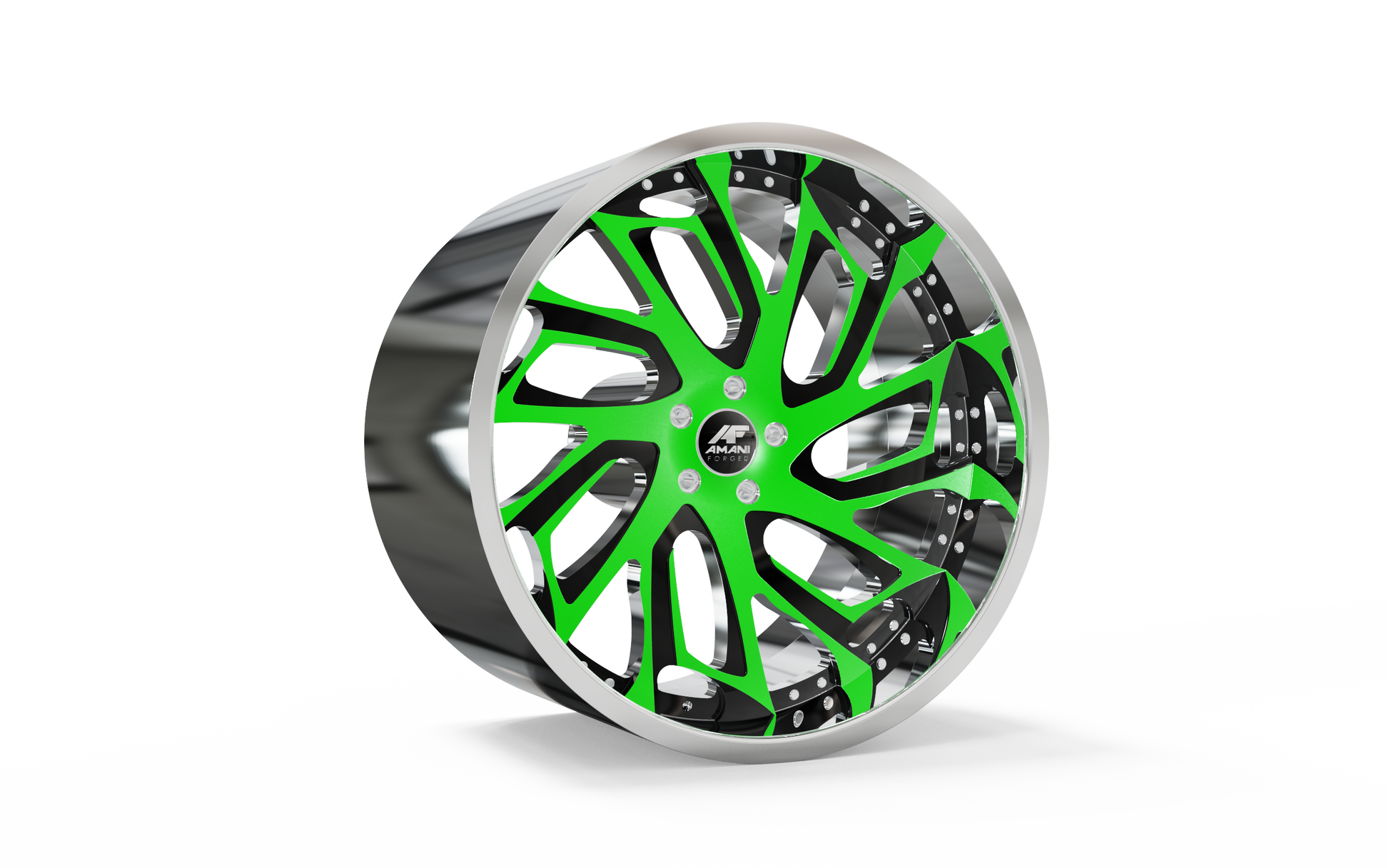 STL FILE AMANI FORGED Original Biscayne WHEEL 3D MODEL - ARTISTIT