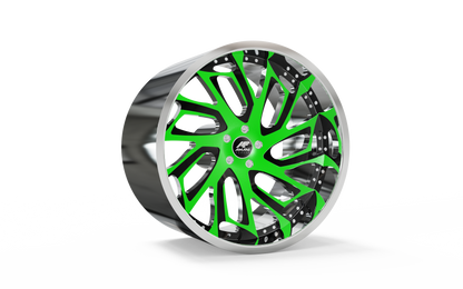 STL FILE AMANI FORGED Original Biscayne WHEEL 3D MODEL - ARTISTIT