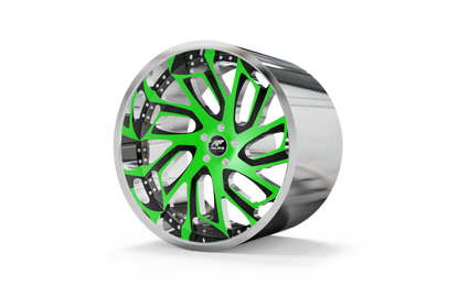 STL FILE AMANI FORGED Original Biscayne WHEEL 3D MODEL - ARTISTIT