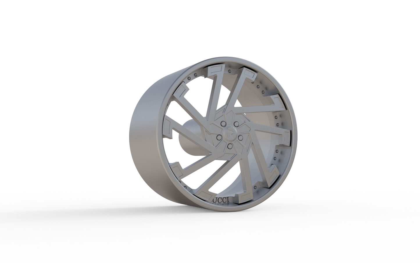STL FILE RUCCI FORGED razor WHEEL 3D MODEL - ARTISTIT