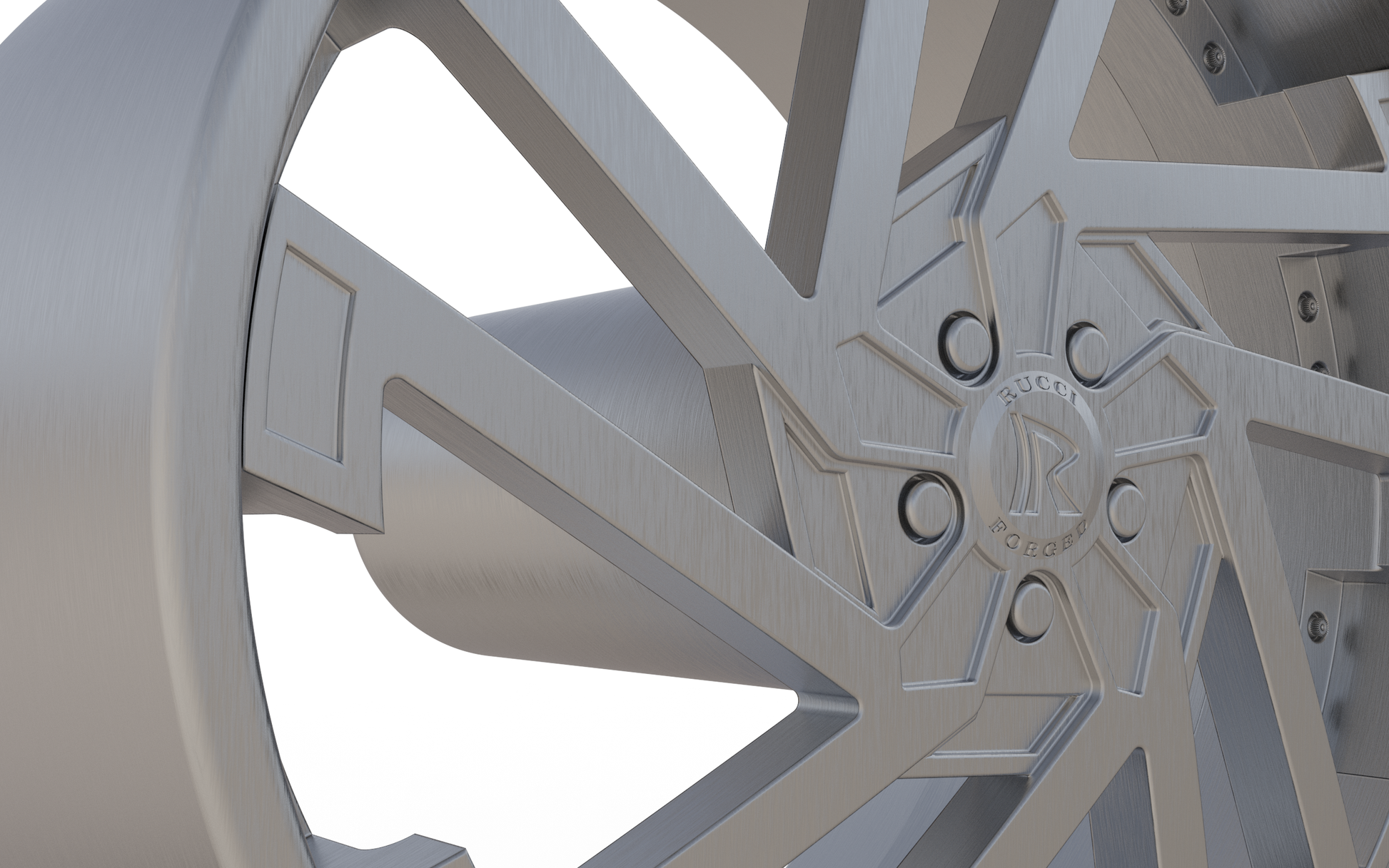 STL FILE RUCCI FORGED razor WHEEL 3D MODEL - ARTISTIT