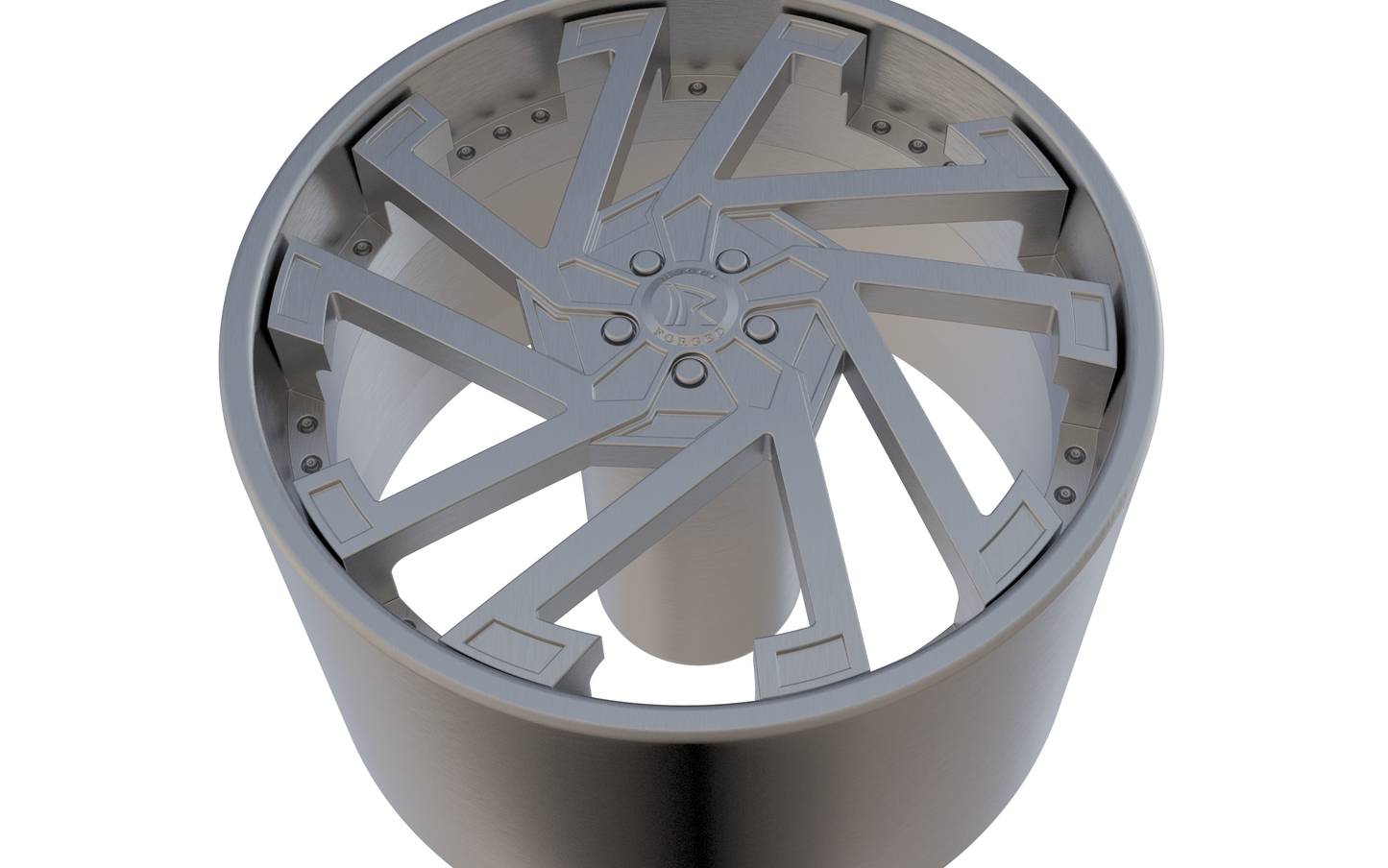 STL FILE RUCCI FORGED razor WHEEL 3D MODEL - ARTISTIT