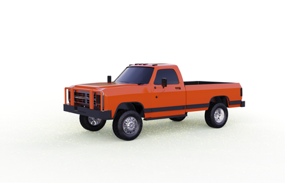 STL FILE DODGE RAM D250 1989 TRUCK - ARTISTIT