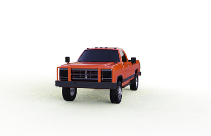 STL FILE DODGE RAM D250 1989 TRUCK - ARTISTIT