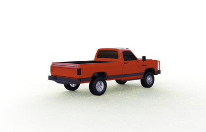 STL FILE DODGE RAM D250 1989 TRUCK - ARTISTIT