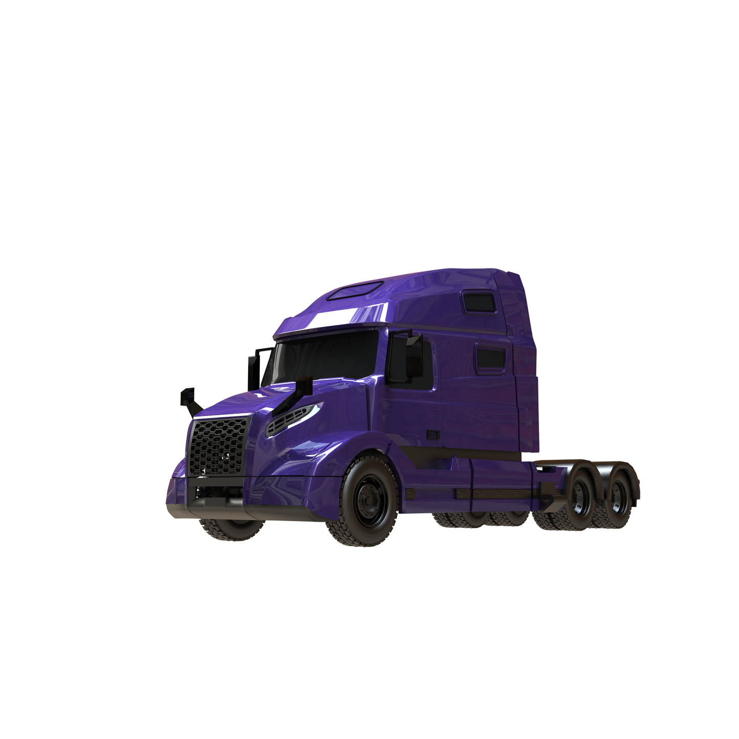 STL FILE volvo vnl 760 tractor truck_2018 TRUCK - ARTISTIT