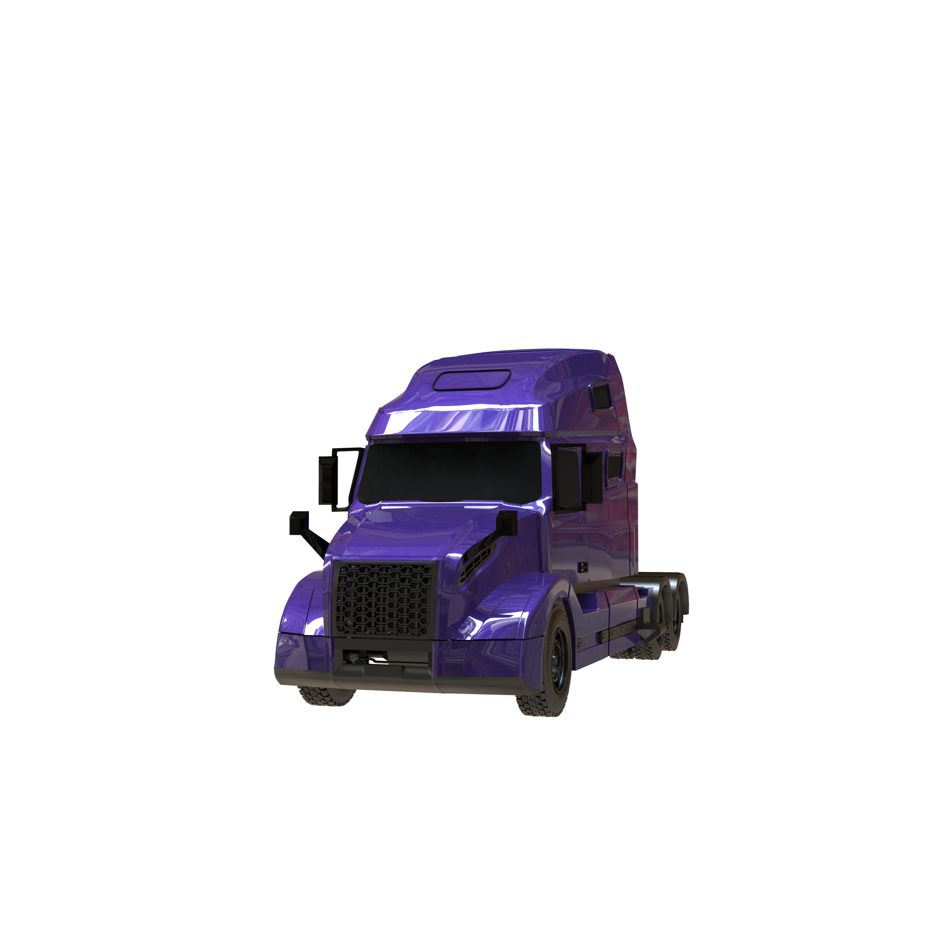 STL FILE volvo vnl 760 tractor truck_2018 TRUCK - ARTISTIT