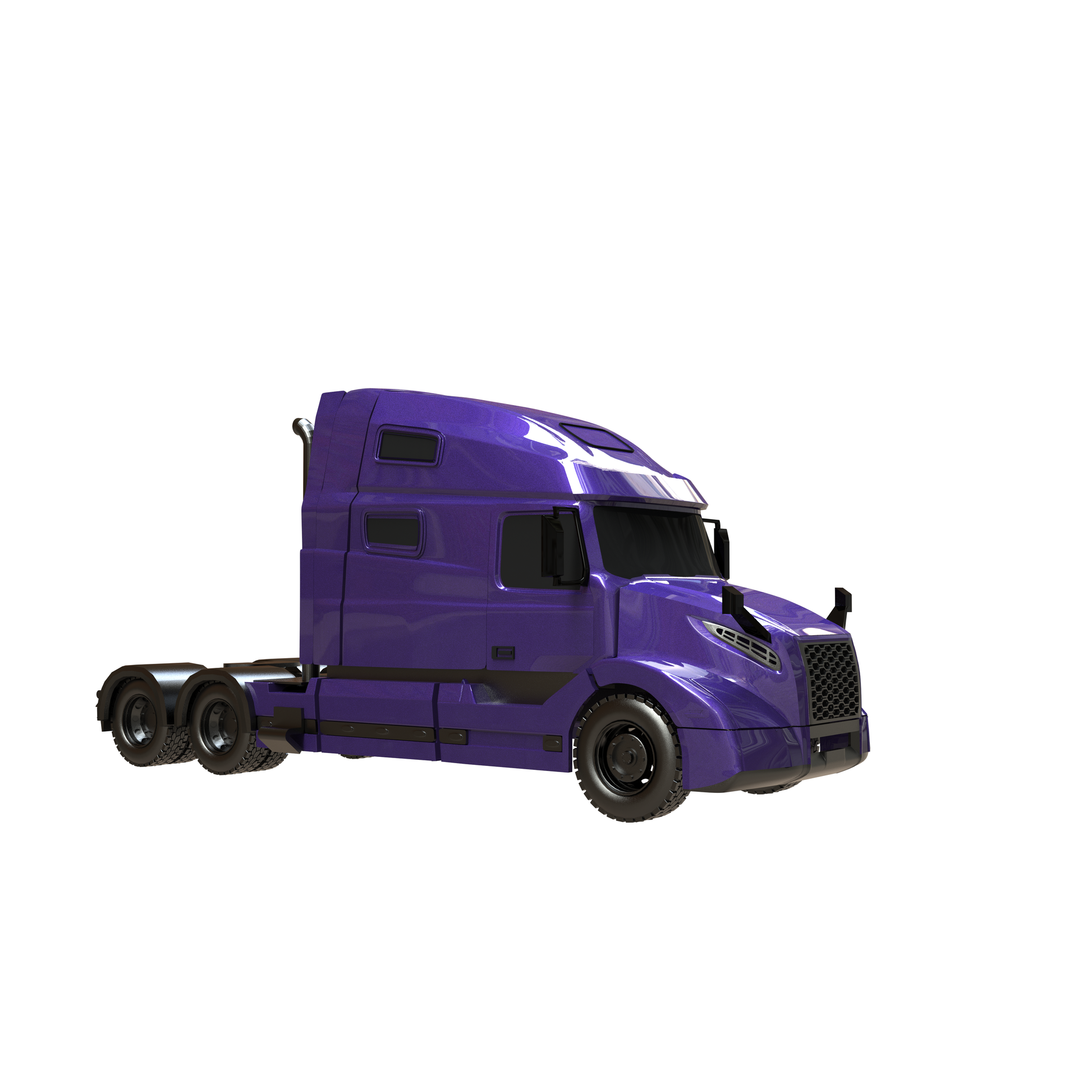 STL FILE volvo vnl 760 tractor truck_2018 TRUCK - ARTISTIT