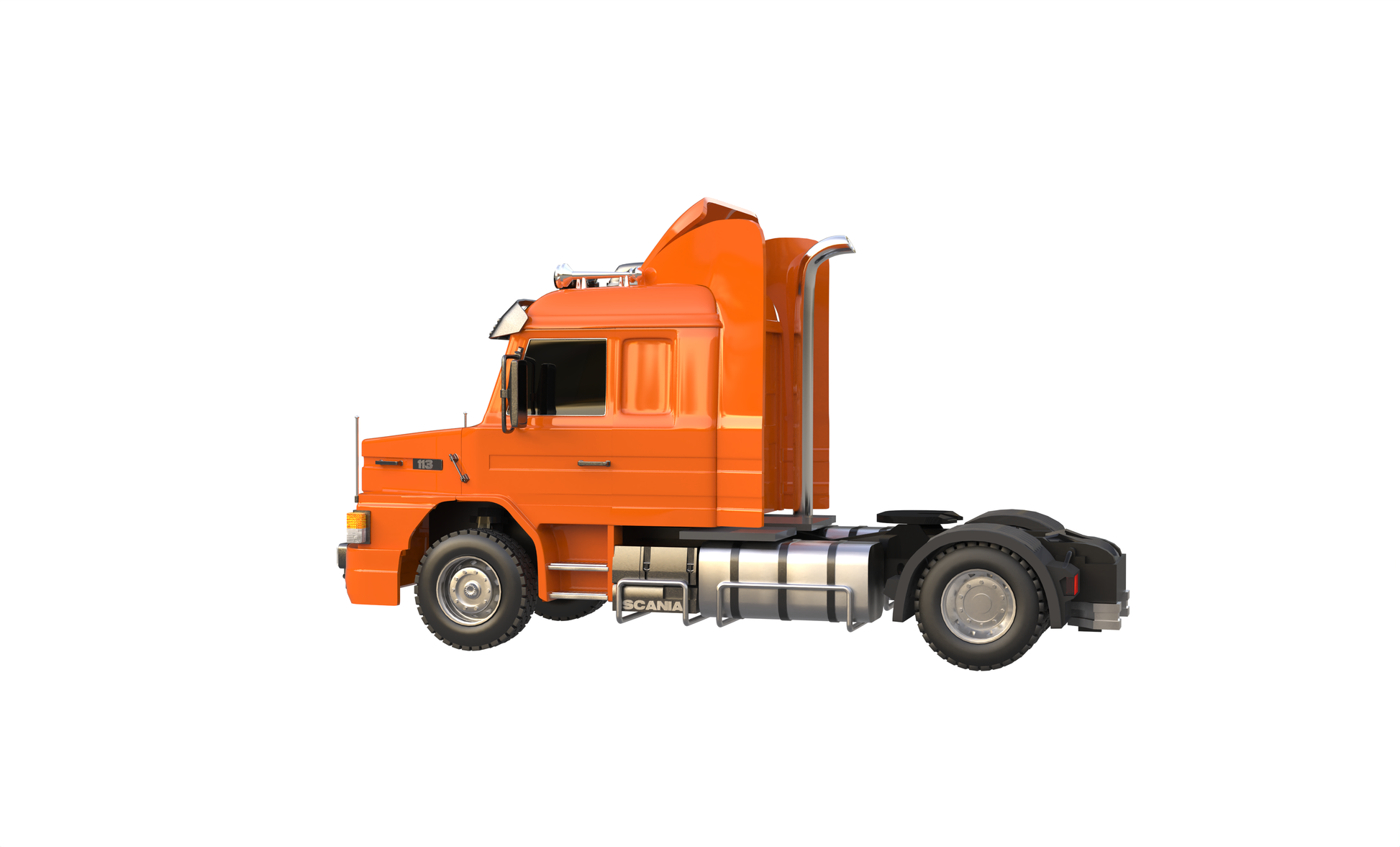 STL FILE SCANIA T 113 H 1993 TRUCK - ARTISTIT