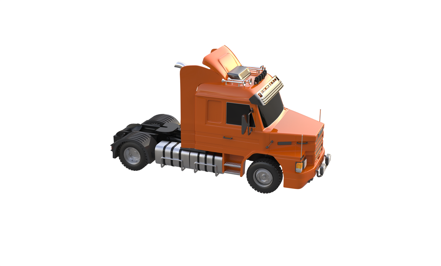 STL FILE SCANIA T 113 H 1993 TRUCK - ARTISTIT