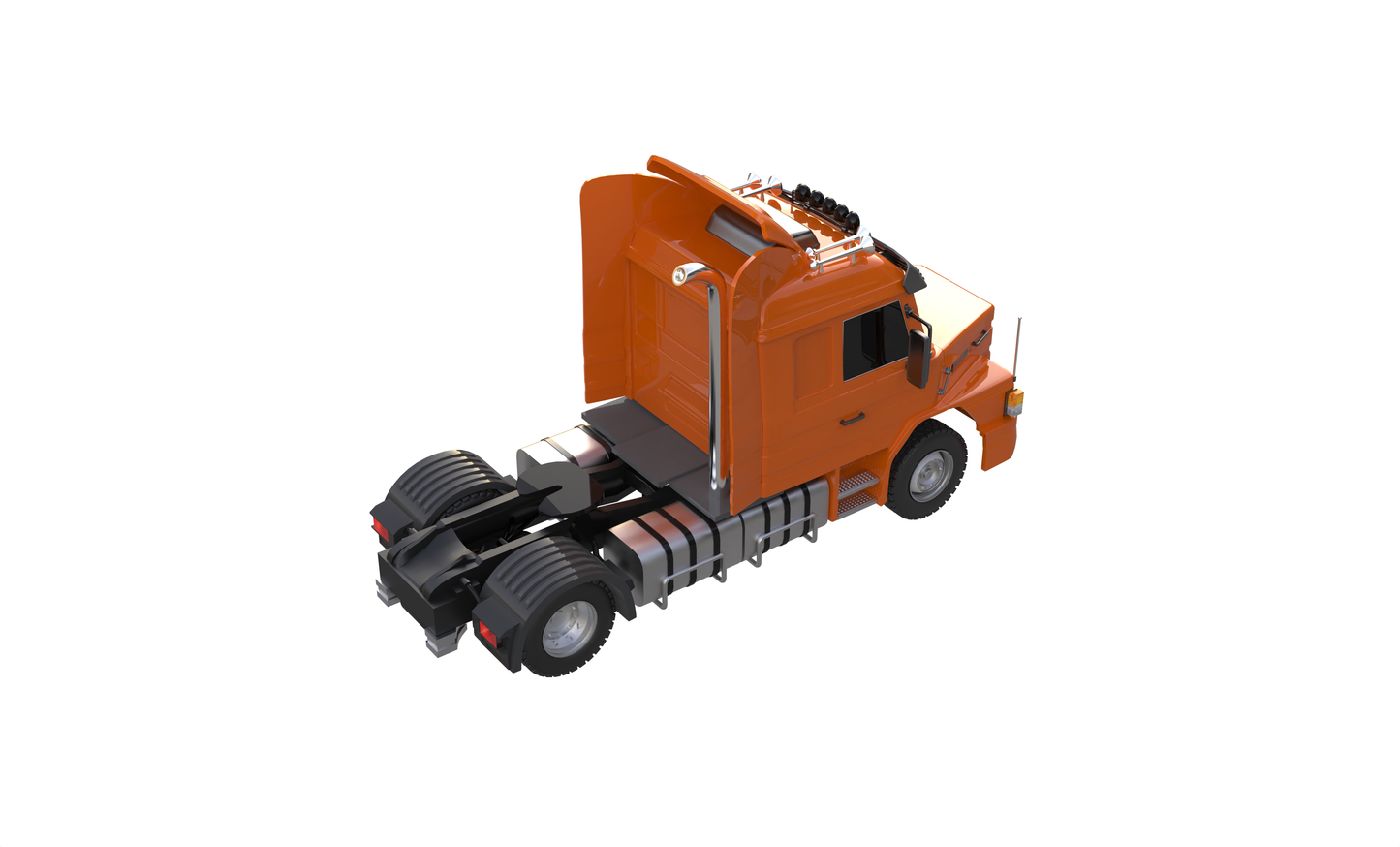 STL FILE SCANIA T 113 H 1993 TRUCK - ARTISTIT