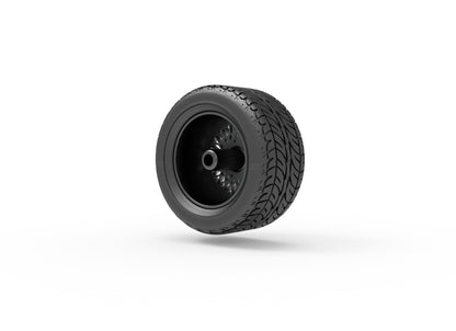 STL FILE EFX FUSION TIRE 3D MODEL - ARTISTIT
