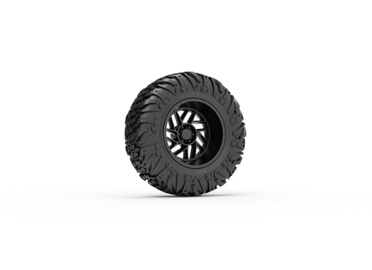 STL FILE EFX MOTOVATOR TIRE 3D MODEL - ARTISTIT