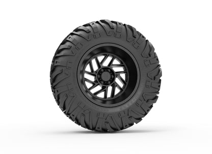 STL FILE EFX MOTOVATOR TIRE 3D MODEL - ARTISTIT