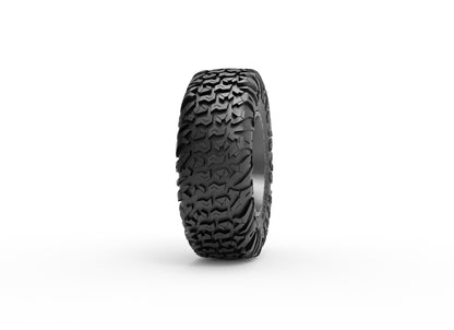 STL FILE EFX MOTOVATOR TIRE 3D MODEL - ARTISTIT