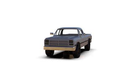 STL FILE DODGE RAM 250 CLUBCAP 1991 TRUCK - ARTISTIT