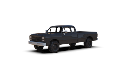 STL FILE DODGE RAM 250 CLUBCAP 1991 TRUCK - ARTISTIT