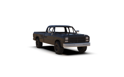 STL FILE DODGE RAM 250 CLUBCAP 1991 TRUCK - ARTISTIT