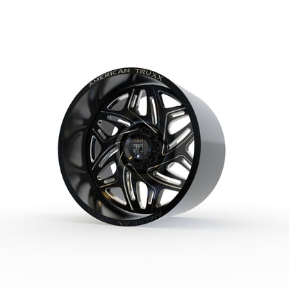 STL FILE AMERICAN TRUXX  EUPHORIA WHEEL 3D MODEL - ARTISTIT