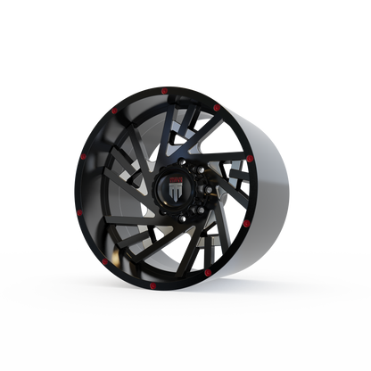 STL FILE AMERICAN TRUXX  WEB WHEEL 3D MODEL - ARTISTIT
