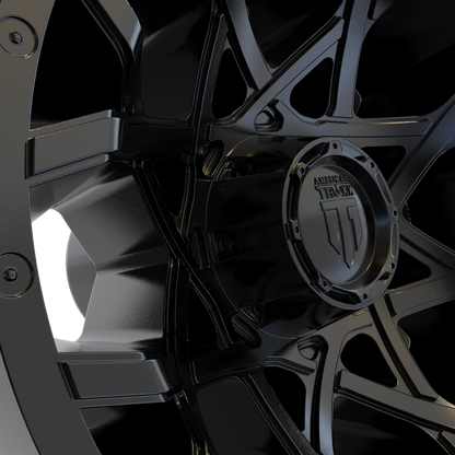 STL FILE AMERICAN TRUXX  GRIDLOCK WHEEL 3D MODEL - ARTISTIT