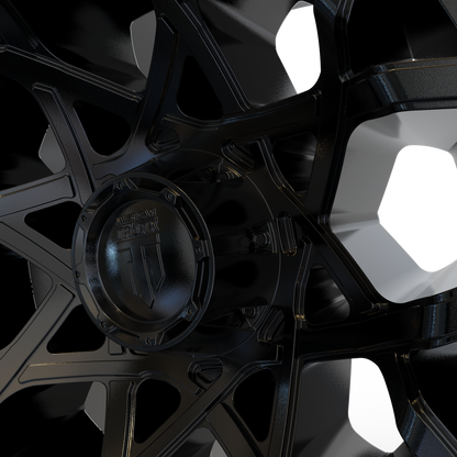 STL FILE AMERICAN TRUXX  GRIDLOCK WHEEL 3D MODEL - ARTISTIT