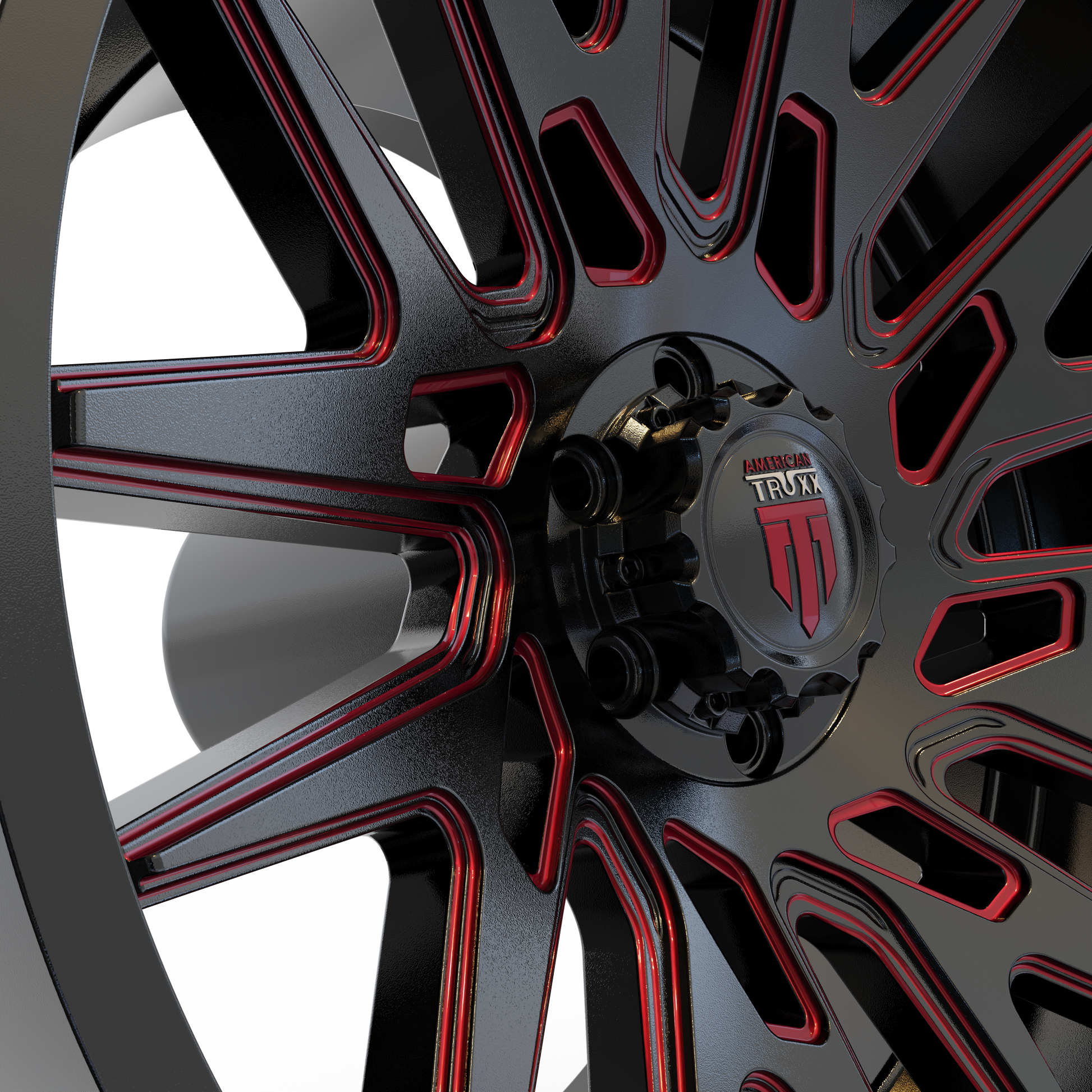 STL FILE AMERICAN TRUXX  EVOLUTION WHEEL 3D MODEL - ARTISTIT