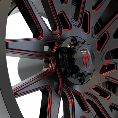STL FILE AMERICAN TRUXX  EVOLUTION WHEEL 3D MODEL - ARTISTIT